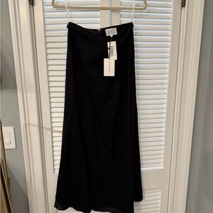NWT Bird & Knoll Black Story Maxi Skirt